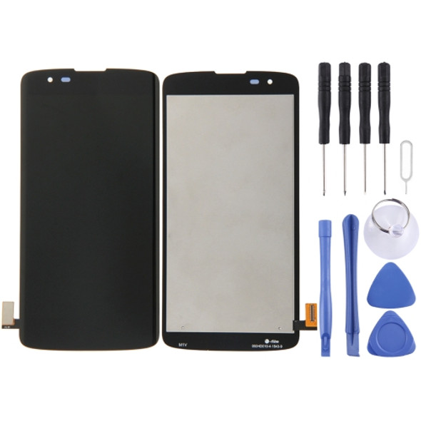 LCD Screen and Digitizer Full Assembly  for LG K8(Black)