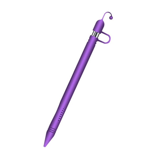 Apple Pen Cover Anti-lost Protective Cover for Apple Pencil (Purple)