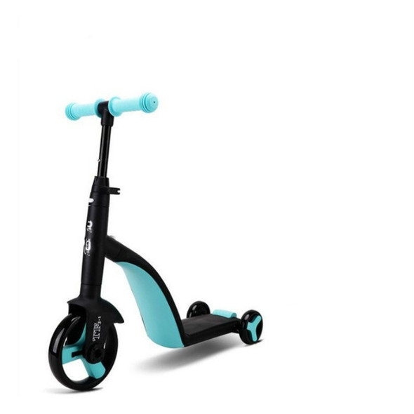 nadle FoldableThree-wheeled Three-mode Balance Bicycle Child Scooter(Blue)