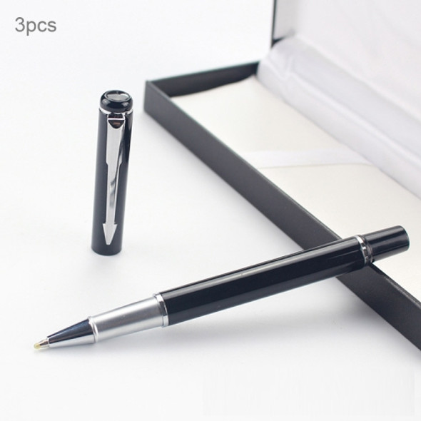 3 PCS Portable Metal Signature Pen Advertising Gift Business Pen, Size: 13.5*0.9cm