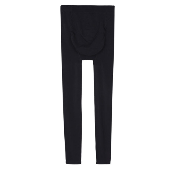 Prop Belly Pregnant Women Step On The Foot Leggings(Color:Black Size:One Size)