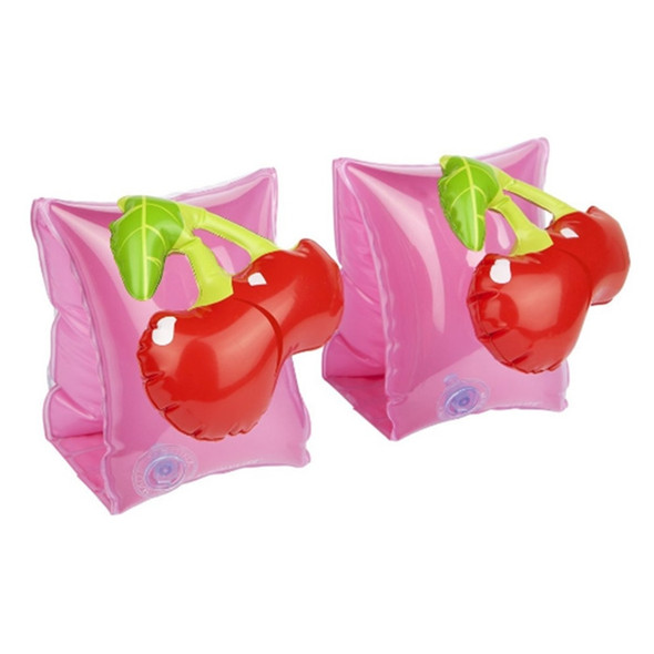 Children Inflatable Cherry Shape Arm Bands Floatation Sleeves Water Wings Swimming Floats, Size: 16x20x15cm