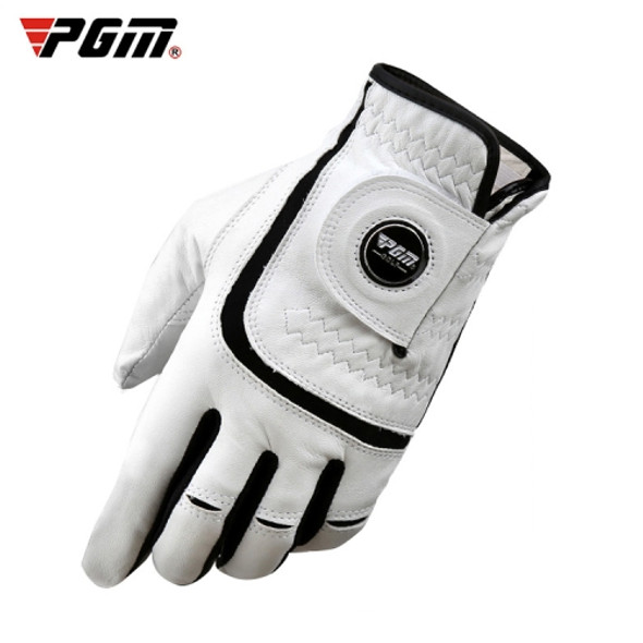 PGM Golf Sheepskin Breathable Non-slip Single Gloves for Men (Color:Left Hand Size:25)