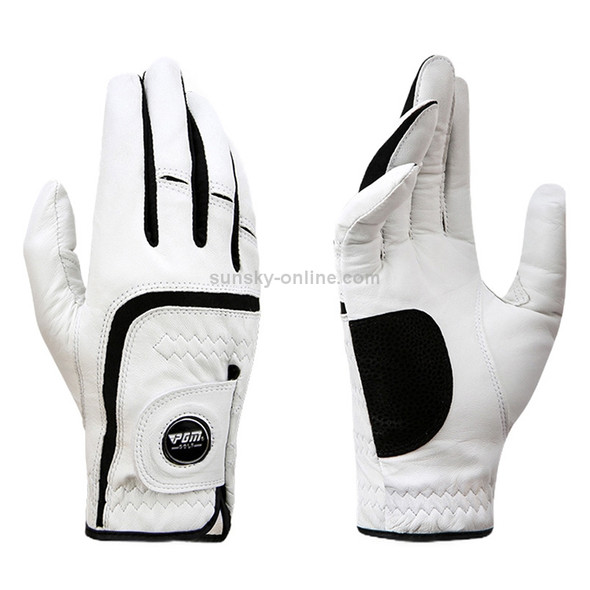 PGM Golf Sheepskin Breathable Non-slip Single Gloves for Men (Color:Right Hand Size:23)