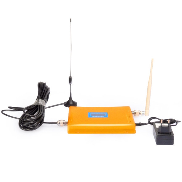Mobile LED DCS 1800MHz Signal Booster / Signal Repeater with Sucker Antenna(Gold)