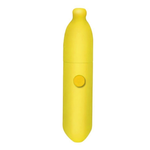 Portable Cute Banana Shape Electric USB Charging Mute Baby Nail Trimmer Polisher(Yellow)