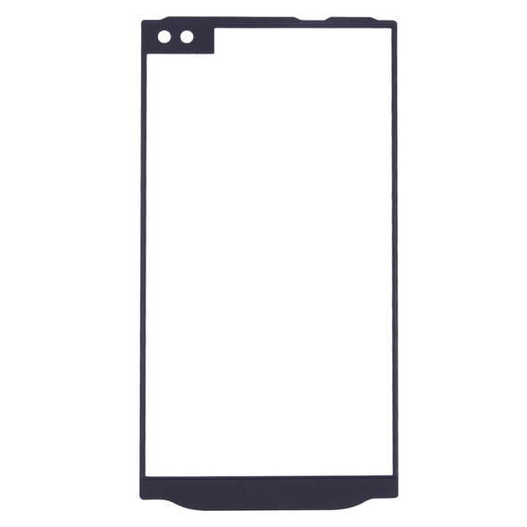 Front Screen Outer Glass Lens for LG V10 H960 H961 H968 H900 VS990(Black)