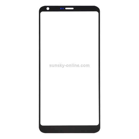 Front Screen Outer Glass Lens for LG G6 / H870 / H870DS / H872 / LS993 / VS998 / US997(Black)