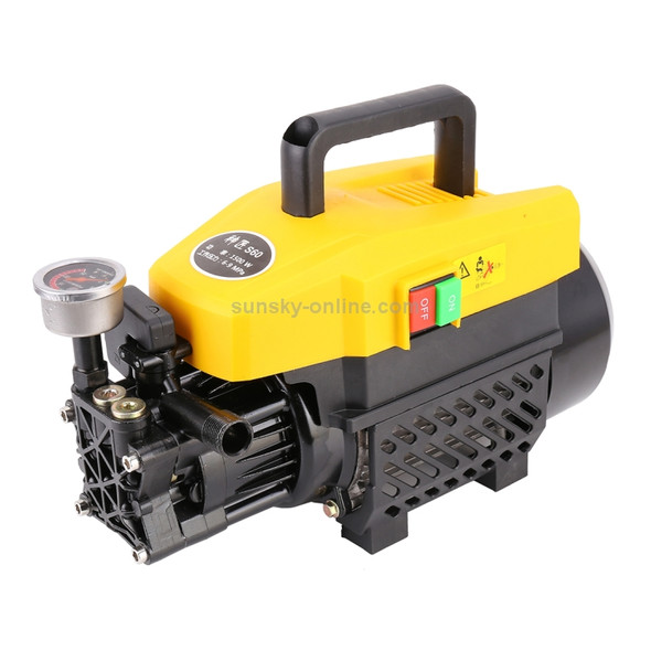 Portable Fully Automatic High Pressure Outdoor Car Washing Machine Vehicle Washing Tools, with Short Gun and 7m High Pressure Tube