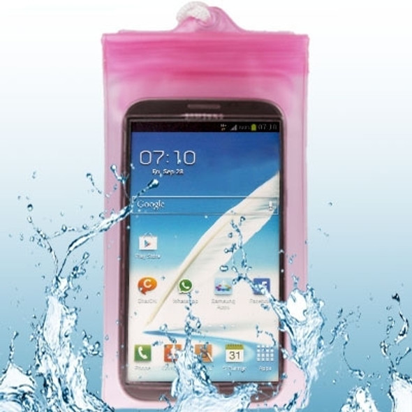 Waterproof Bag  for Galaxy Note II / N7100 (Pink)