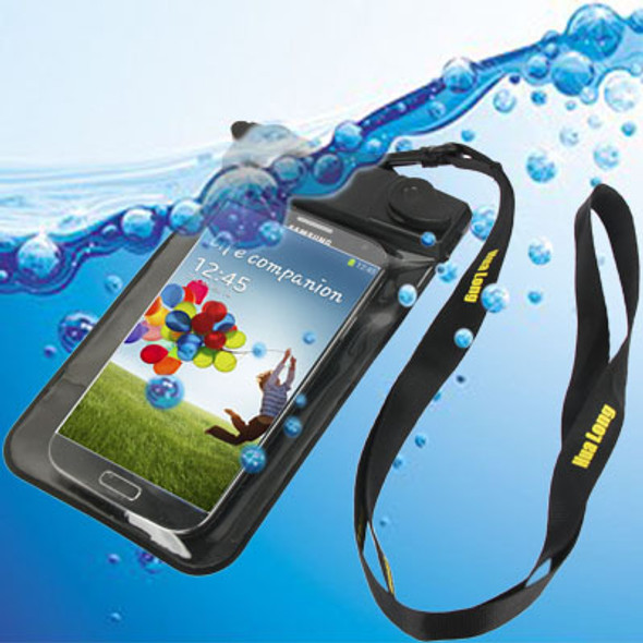 Waterproof Bag with Strap & Armband for Galaxy S IV / i9500 (Black)