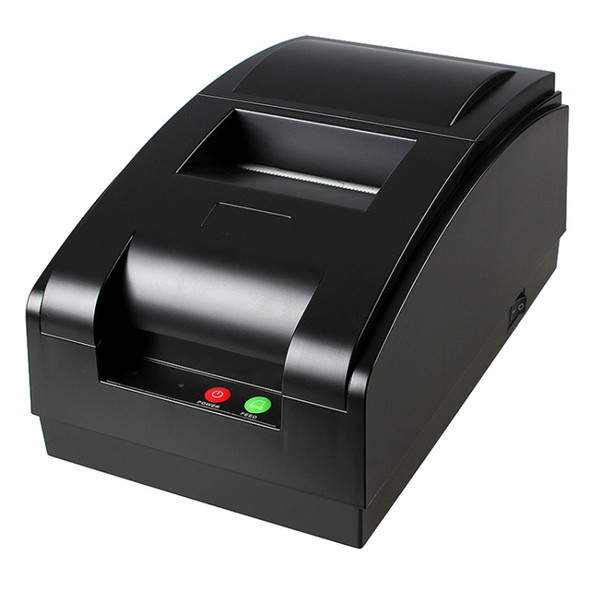 QS-7601 Portable 76mm Bluetooth Receipt 9-pin Matrix Printer(Black)