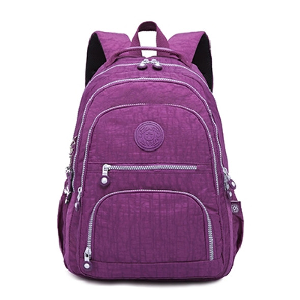 Backpacks School Backpack for Teenage Girls Female Laptop Bagpack Travel Bag, Size:31X14X42cm(Purple)