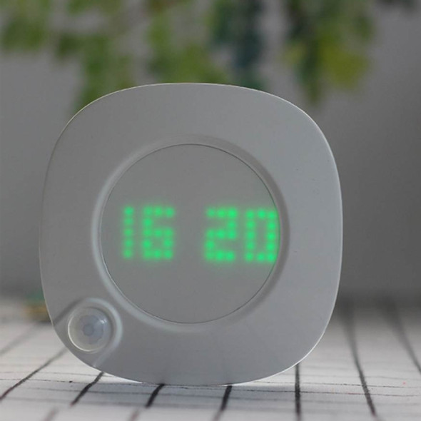 Intelligent Rotation Clock Dry Cell LED PIR Sensor Night Light