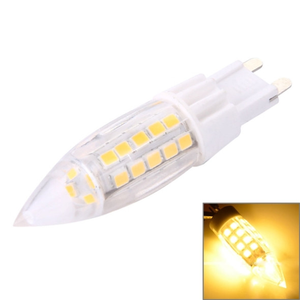 G9 4W 300LM Candle Corn Light Bulb, 44 LED SMD 2835, AC 220-240V(Warm White)