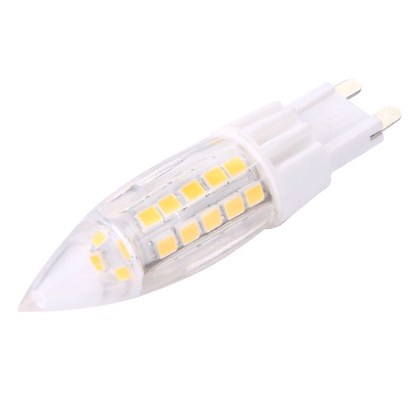 G9 4W 300LM Candle Corn Light Bulb, 44 LED SMD 2835, AC 220-240V(Warm White)
