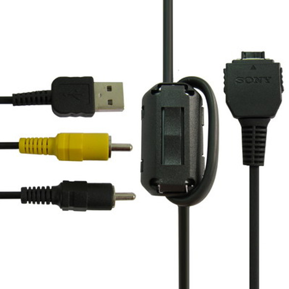 Digital Camera USB + AV Data Cable for SONY W50, W220? Lenght:1.35m