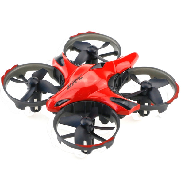 JJR/C H56 Interactive Induction 2.4GHz RC Drone Quadcopter with LED Light & Remote Control, 360 Degree Flip, Headless Mode, One Key Return (Red)