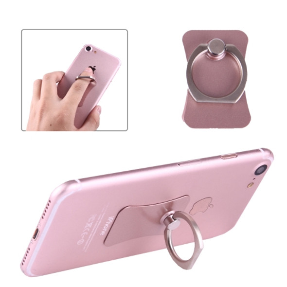 Universal 360 Degree Rotation Ring Phone Holder Stand, For Tablets / iPhone / Huawei / Samsung / Xiaomi / HTC and Other Mobile Phones(Rose Gold)