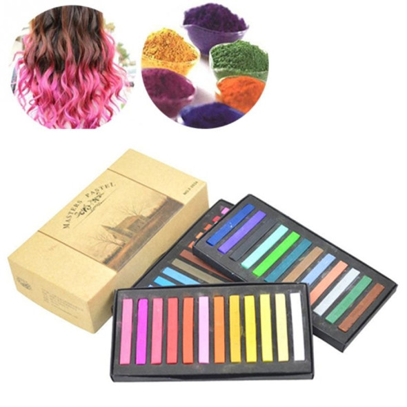 12 / 24 / 36 / 48 Colors Solid Powder Smooth Brush Portable Stick Toner Painting Chalk Set 36 Colors