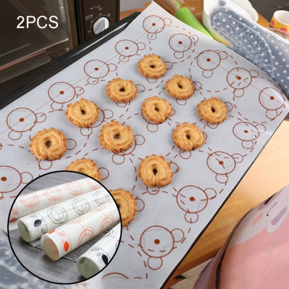 2 PCS Kitchen Multi-function Roast Macaron Sugar not Sticky Pad & Kneading Pad & Insulation Pad, Size: 40*30cm