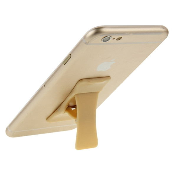 Universal Multi-function Foldable Holder Grip Mini Phone Stand, for iPhone, Galaxy, Sony, HTC, Huawei, Xiaomi, Lenovo and other Smartphones(Gold)