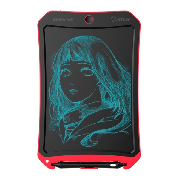 WP9309 8.5 inch LCD Monochrome Screen Writing Tablet Handwriting Drawing Sketching Graffiti Scribble Doodle Board for Home Office Writing Drawing(Red)