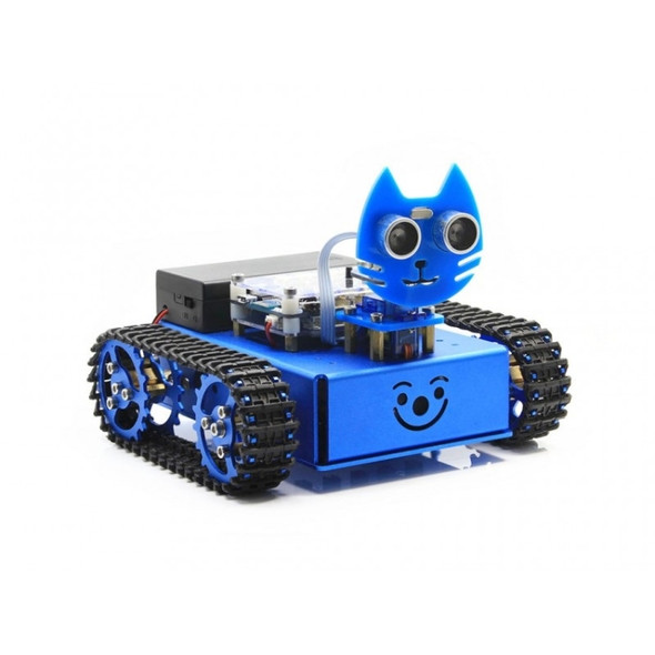 Waveshare KitiBot, Starter Robot, Graphical Programming, Tracked Version