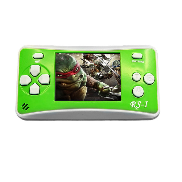 RS-1 Retro Portable Handheld Game Console, 2.5 inch 8 Bits True Color LCD, Built-in 152 Kinds Games(Green)