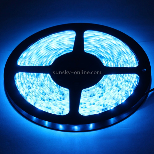 Epoxy Waterproof  Rope Light, Length: 5m, 3528 SMD LED, 60 LED/m, DC 12V(Blue Light)