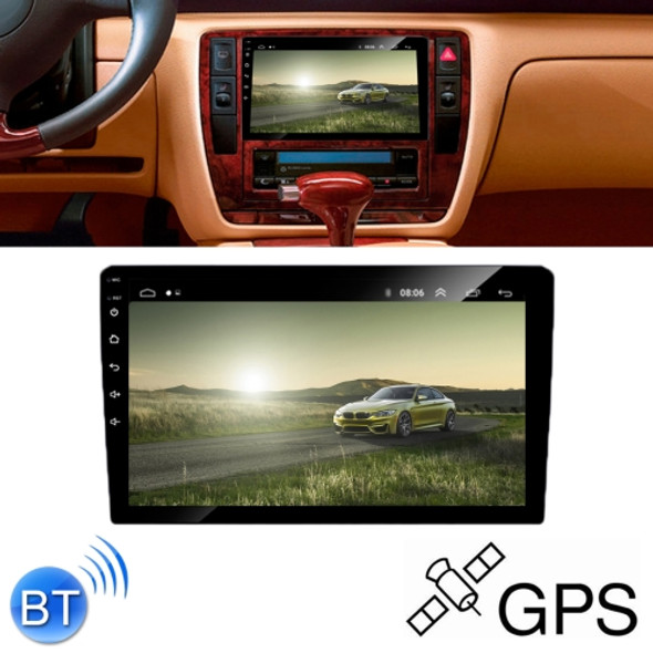 HD 10.1 inch Universal Car Android 8.1 Radio Receiver MP5 Player, Support FM & AM & Bluetooth & TF Card & GPS