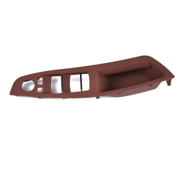 Door Left Front Handle Window Switch Panel 51417225875 for BMW 5 Series(Brown)