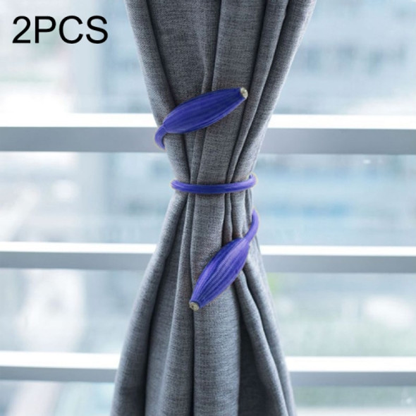 2 PCS Fashion Adornments Creative Curtain Tie Rope(Blue)