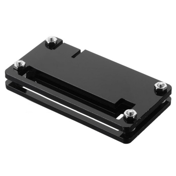 Acrylic Protective Shell Case for Raspberry Pi Zero - Black