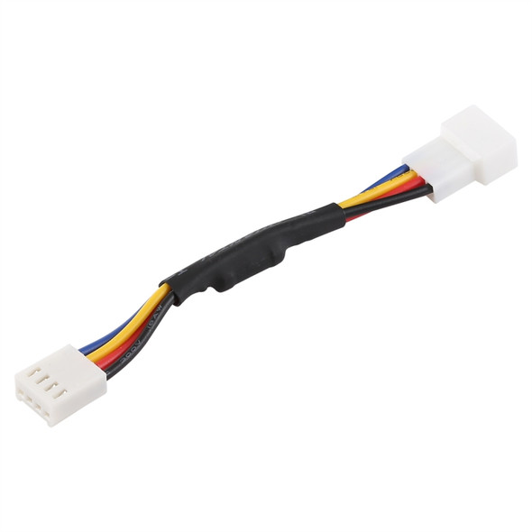 4 Pin Male to Female CPU Fan PWM Deceleration Cable Temperature Control Drop Speed Cord, Length: 11cm