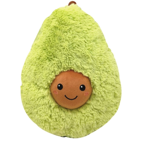 Long Plush Cartoon Avocado Shape Pillow Cushion Plush Toy, Height: 12cm