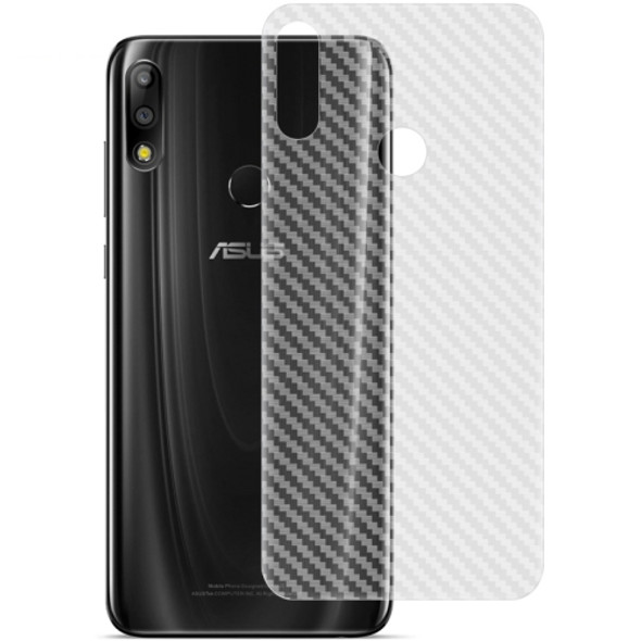 For Asus Zenfone Max Pro (M2) ZB631KL IMAK PVC Carbon Fiber Texture Translucent Feel Back Film