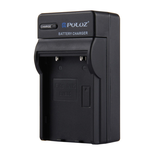 PULUZ US Plug Battery Charger for Nikon EN-EL5 Battery