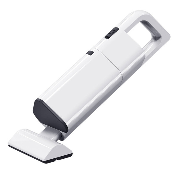 Car Portable Wireless 120W Handheld Powerful Vacuum Cleaner (White)