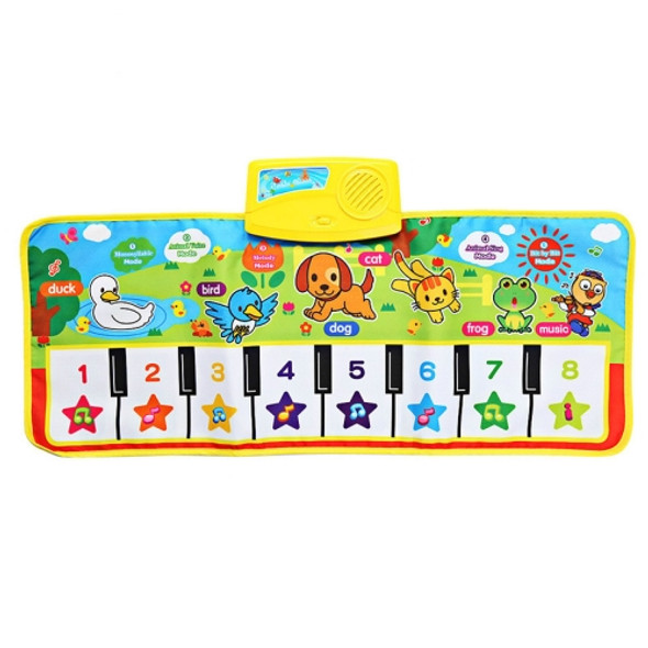 Piano Musical Touch Carpet Children Early Education Music Keyboard Playmat