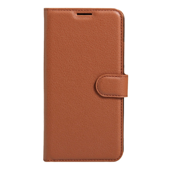 For Xiaomi  Redmi Note 4 Litchi Texture Horizontal Flip Leather Case with Holder & Card Slots & Wallet(Brown)