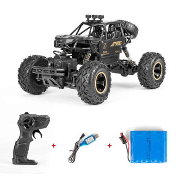 HD6241 1:16 Mountain-climbing Bigfoot Four-wheel Children Remote-controlled Off-road Vehicle Toy(Black)
