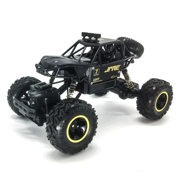 HD6241 1:16 Mountain-climbing Bigfoot Four-wheel Children Remote-controlled Off-road Vehicle Toy(Black)