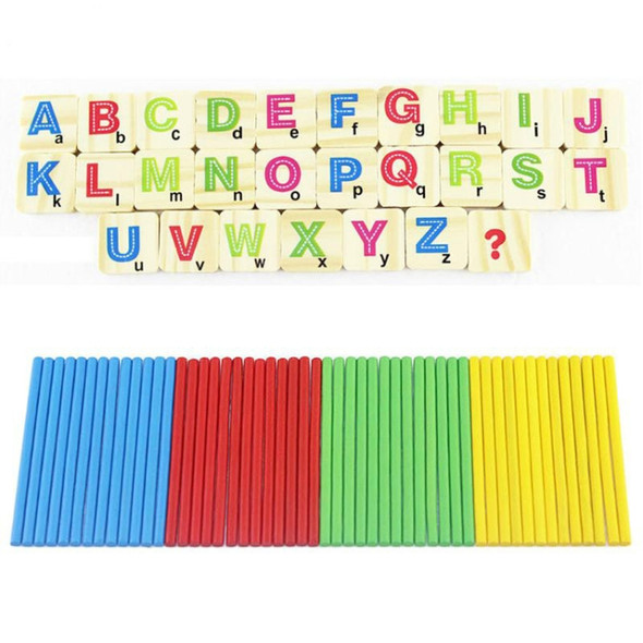 Montessori Early Learning Math Tools Digital Stick Children Kindergarten Teaching Aids(Upgrade)