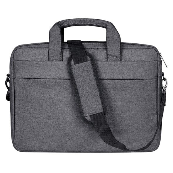 Breathable Wear-resistant Thin and Light Fashion Shoulder Handheld Zipper Laptop Bag with Shoulder Strap, For 15.6 inch and Below Macbook, Samsung, Lenovo, Sony, DELL Alienware, CHUWI, ASUS, HP