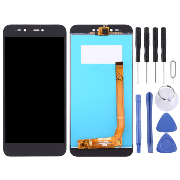 LCD Screen and Digitizer Full Assembly for Wiko Upulse Lite(Black)