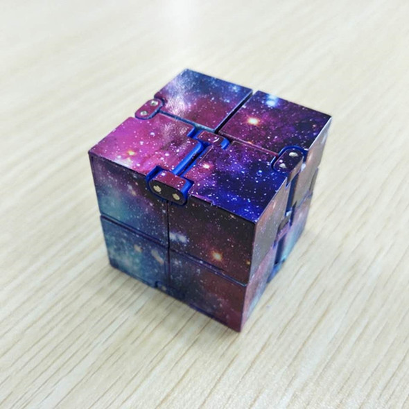 3 PCS Creative Folding Puzzles Magic Cube Infinity Cube Pressure Reduction Toy(Blue Sky)