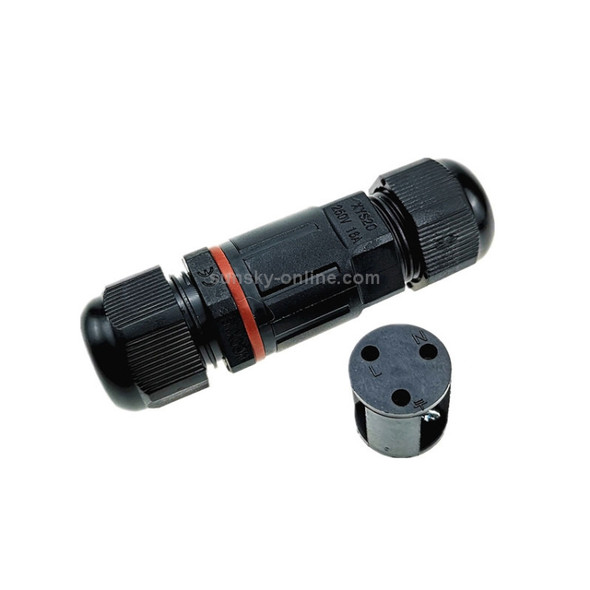 XYS20 IP68 Waterproof 3 Pin Straight Cable Connector