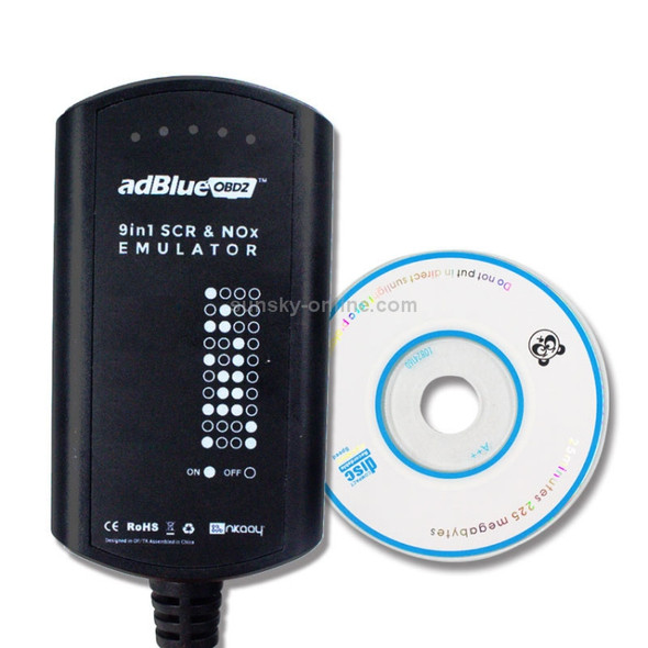 9 in 1 Truck AdBlue Emulation Box AdBlueOBD2 SCR&NOX Box Emulator