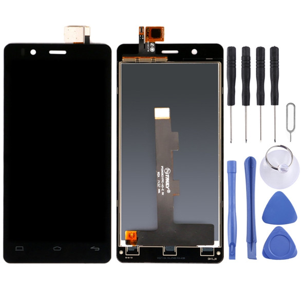 LCD Screen and Digitizer Full Assembly for BQ Aquaris E4.5 (Black)